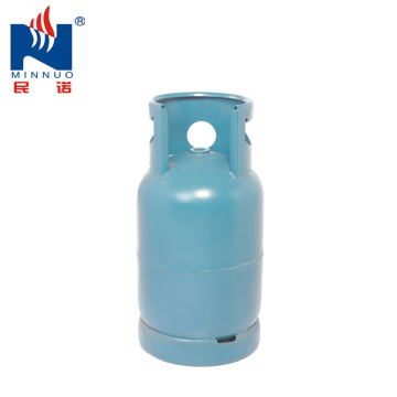 competitive price 12.5kg home product blue bottle lpg gas cylinder for cooking or camping